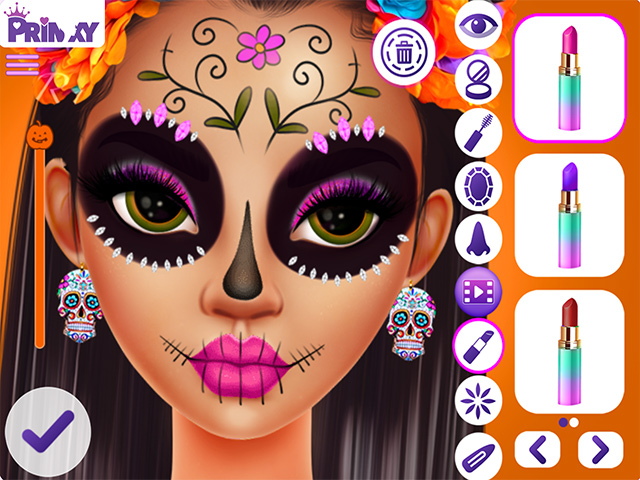 HALLOWEEN MAKEUP TRENDS Juego Online En JuegosJuegos