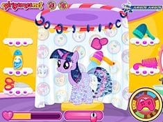 MY LITTLE PONY PROM juego online en JuegosJuegos.com