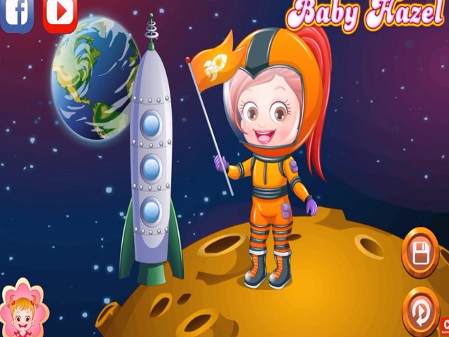 BABY HAZEL ASTRONAUT DRESSUP juego online en JuegosJuegos.com