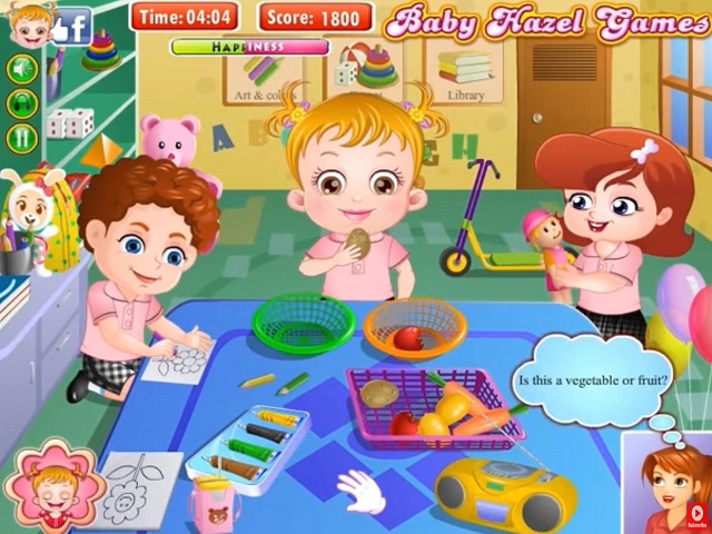 BABY HAZEL IN PRESCHOOL juego online en JuegosJuegos.com