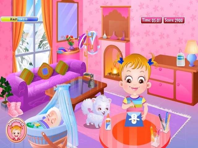 BABY HAZEL WINTER FUN juego online en JuegosJuegos.com